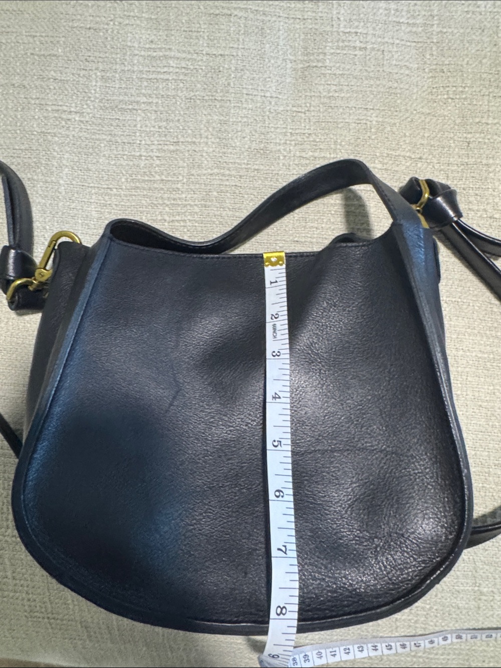 Madewell Black Leather Shoulder Bag - Picture 6 of 12